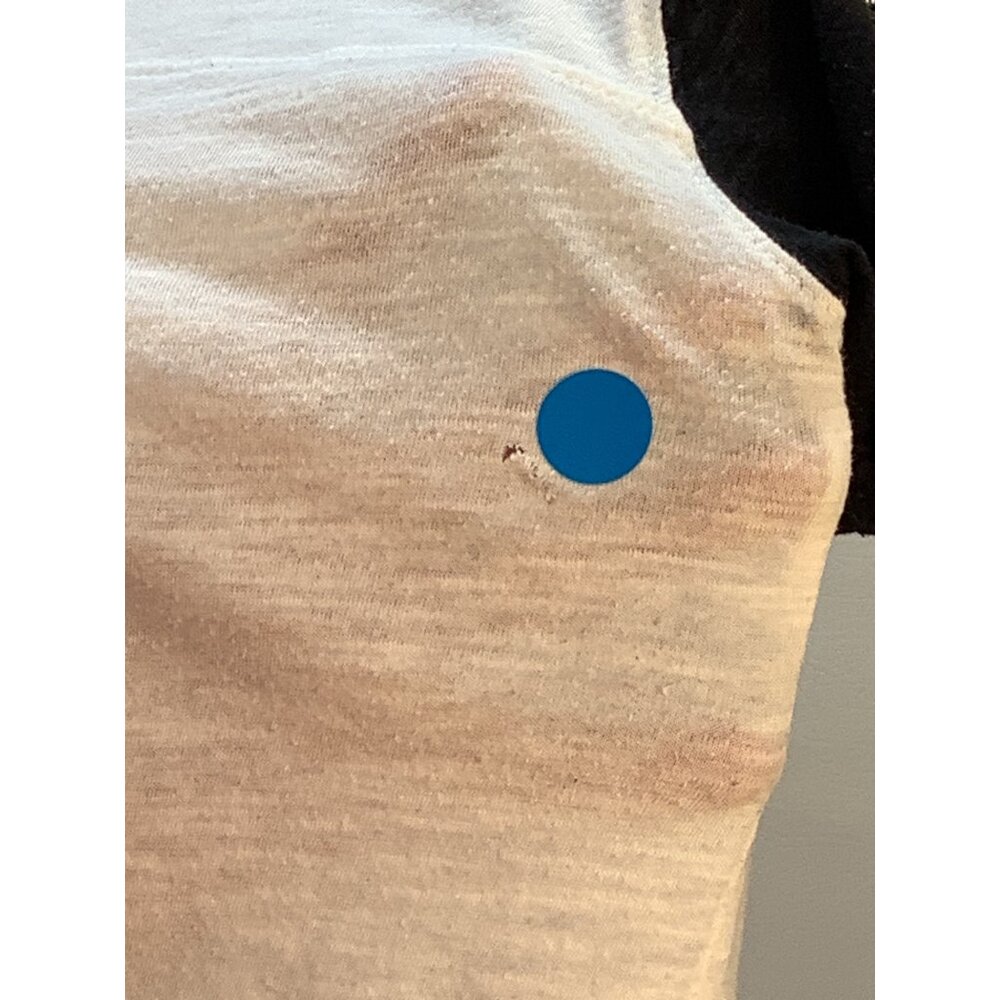 Victorias Secret Pink Sequin Letter Tee With Black Sleeves Womens S Cotton Blend - Picture 7 of 11